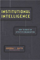 institutional intelligence book