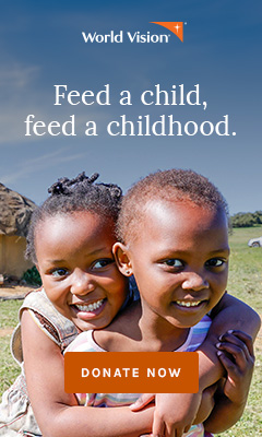 World Vision - Feed a child, feed a childhood